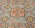3x5 Gray Kuba Afghan Hand Knotted Wool Area Rug